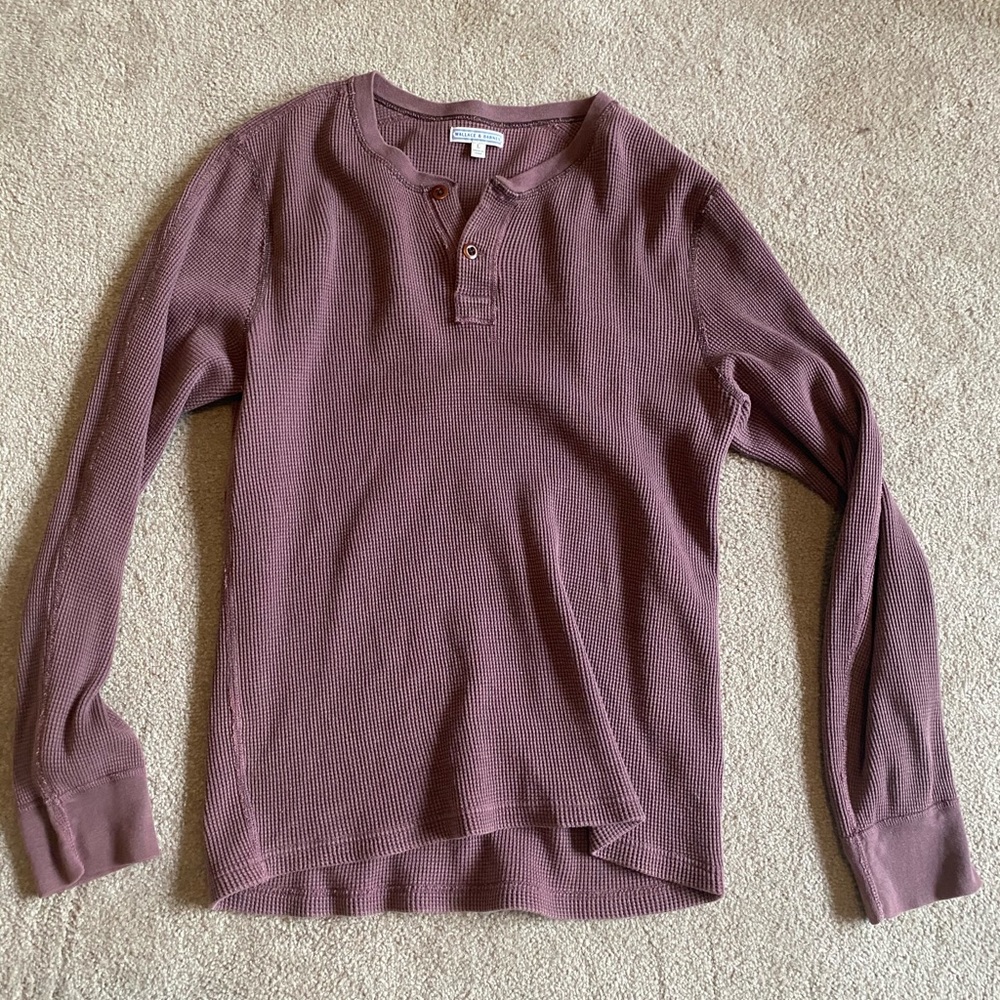 Wallace & Barnes Waffle Tee